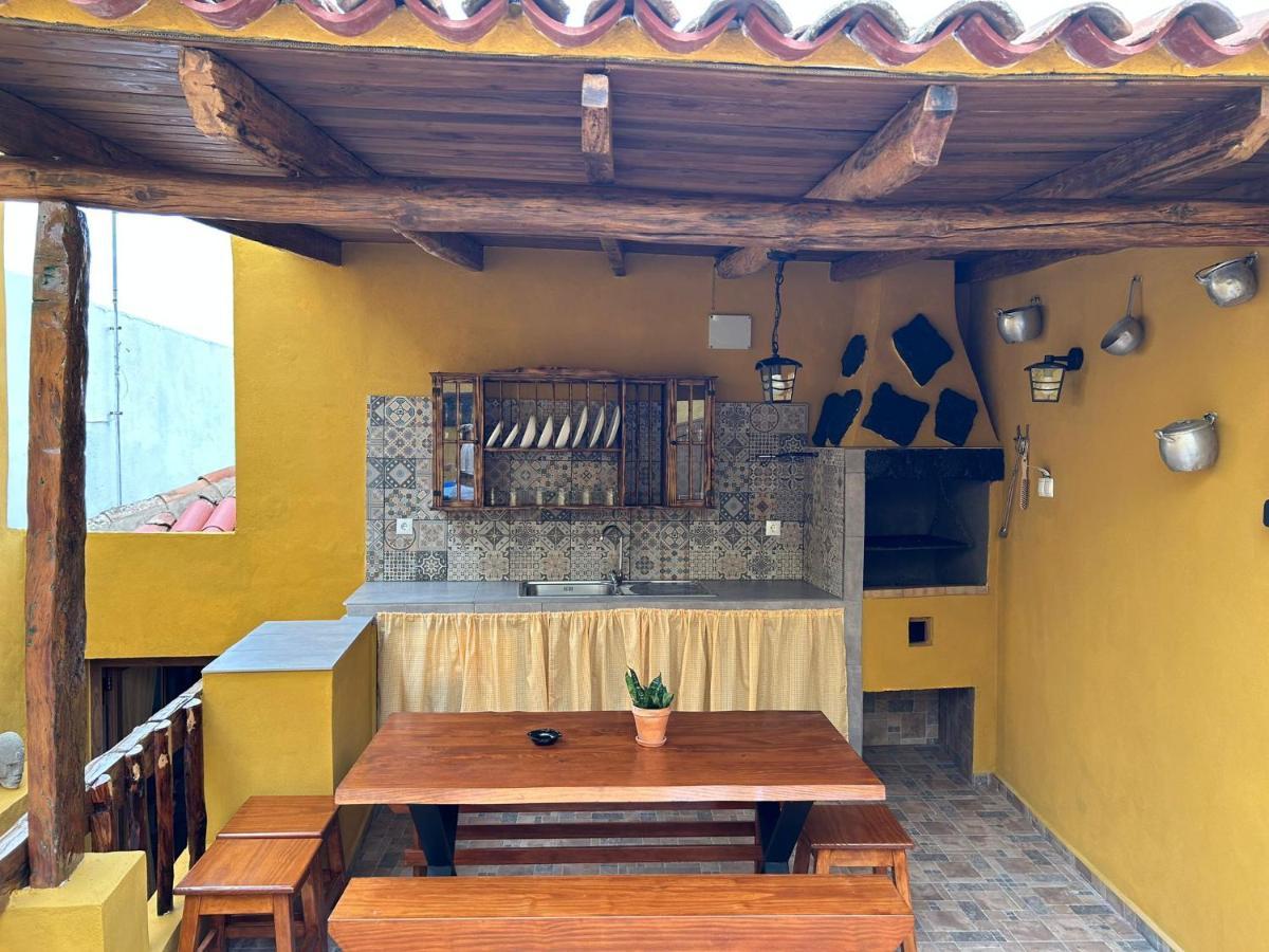 Tradicional Casa Canaria Con Piscina Y Vistas Al Teide Icod De Los Vinos Exteriér fotografie