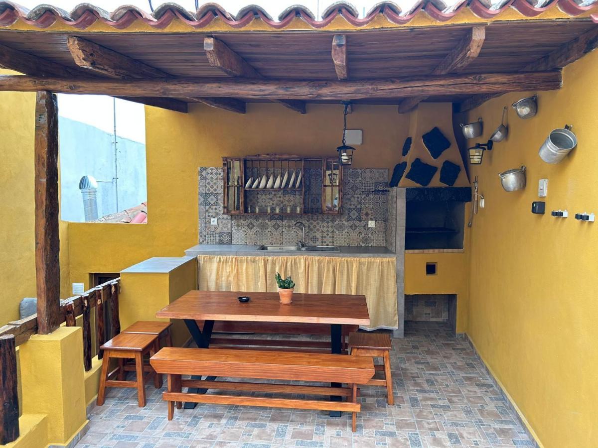 Tradicional Casa Canaria Con Piscina Y Vistas Al Teide Icod De Los Vinos Exteriér fotografie