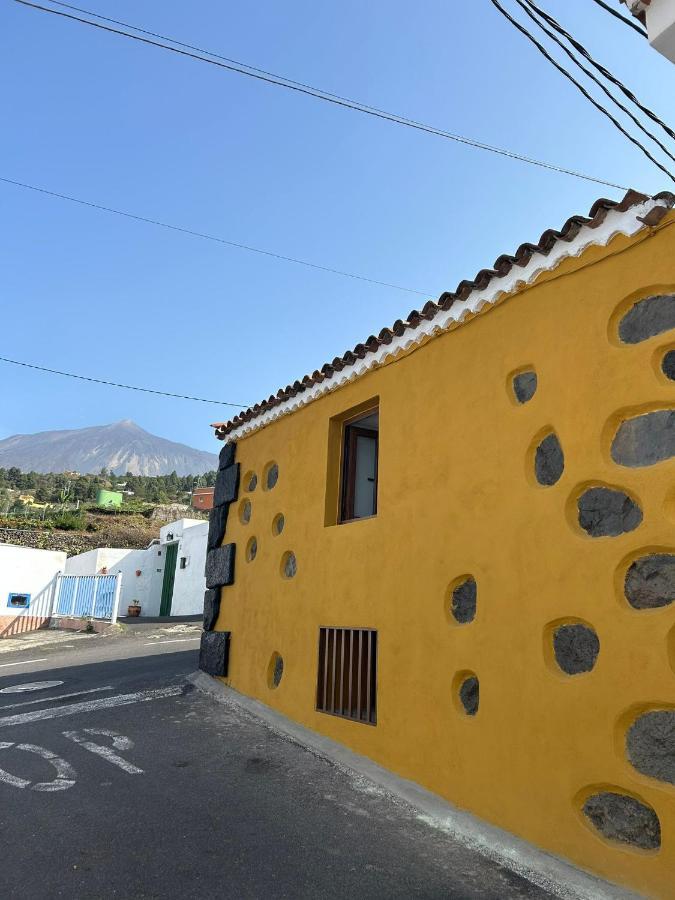 Tradicional Casa Canaria Con Piscina Y Vistas Al Teide Icod De Los Vinos Exteriér fotografie