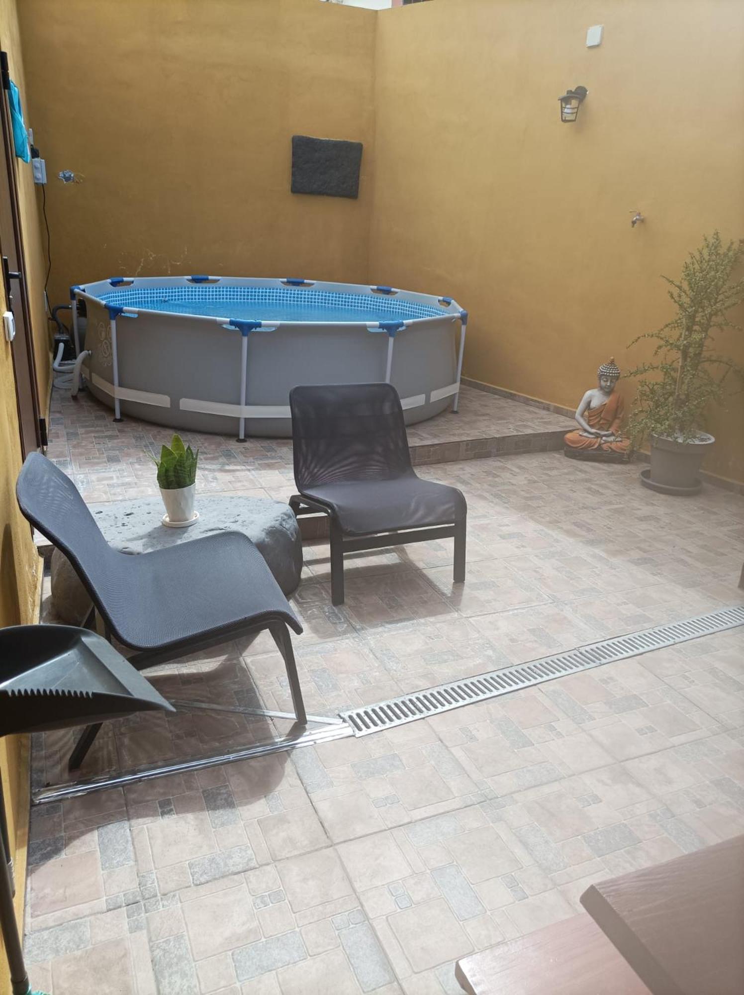 Tradicional Casa Canaria Con Piscina Y Vistas Al Teide Icod De Los Vinos Exteriér fotografie
